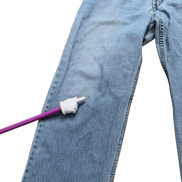 Levi's Denim Jeans Mens Size 38x31 (Fits 38x30) 550 Relaxed Fit Blue VTG Y2K - Picture 7 of 8